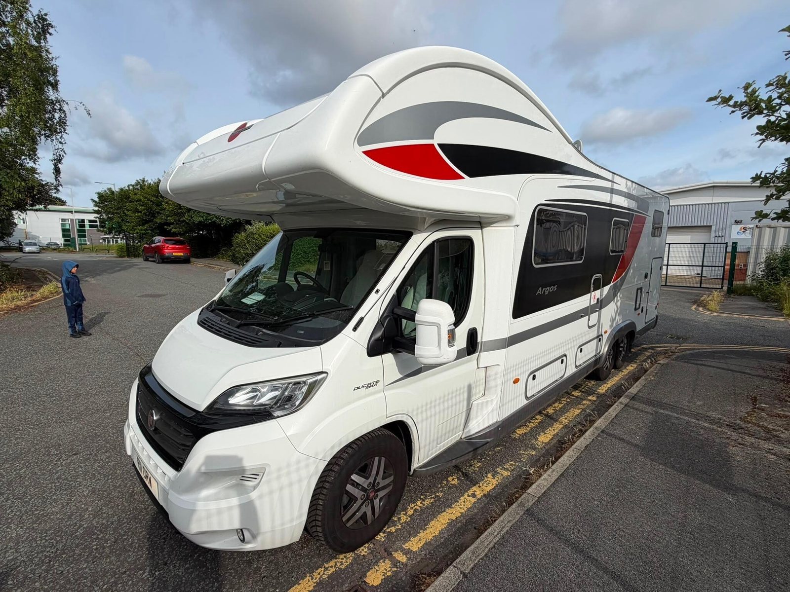 2016 Burstner Argos Motorhome 3.0, lead photograph, from the Eurobrand advert