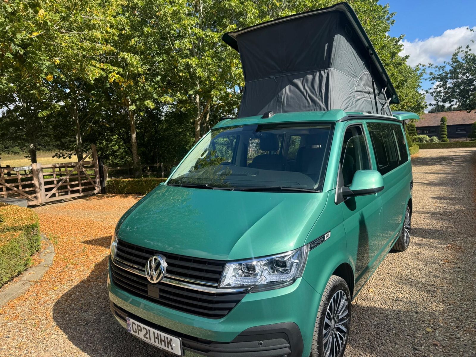 2021 Volkswagen California 2.0 TDI Coast DSG Euro 6 (s/s) 4dr, lead photograph, from the Eurobrand advert